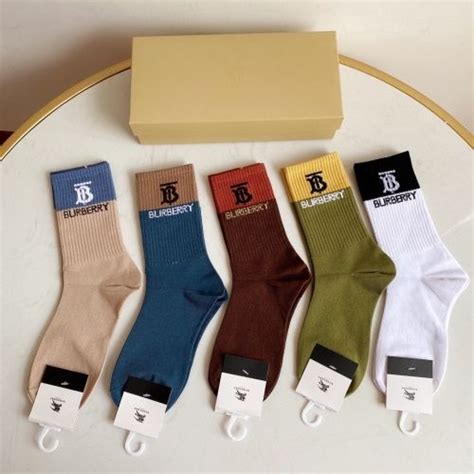 fake burberry socks